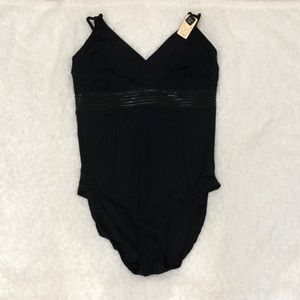 Black One Piece Bathing Suit